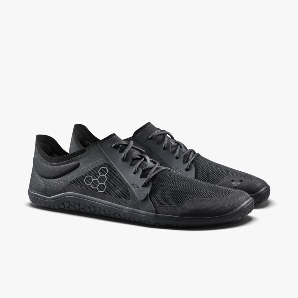 New Vivobarefoot Womens sz 8 Primus Lite IV Obsidian gym running walking